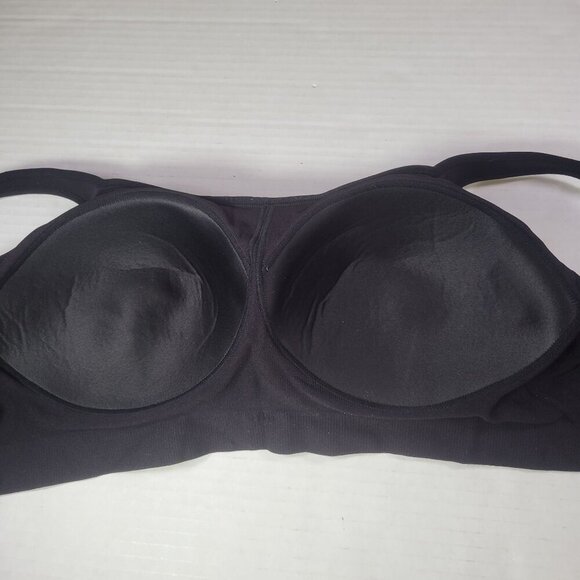 Truekind Black Everyday Comfort Straps Wireless Shaping Bra #10024 Size 2X - Picture 3 of 5